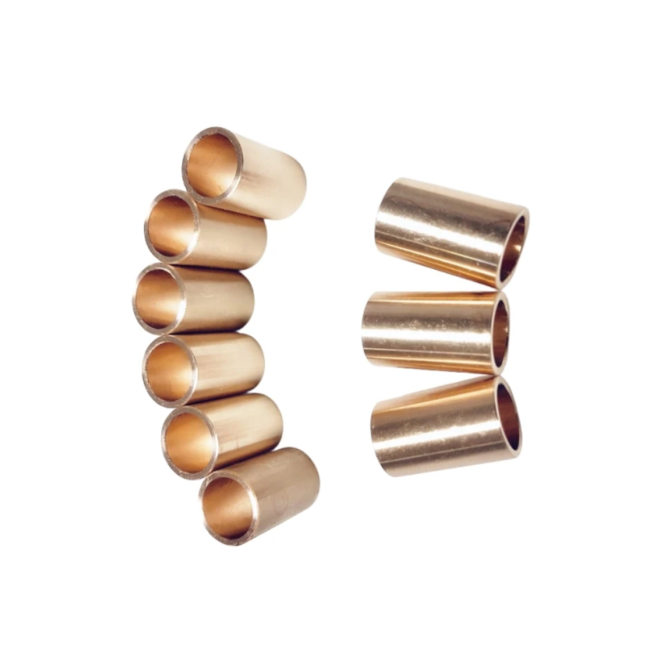 Manufacturer Customized Non-Standard Brass Bronze Bushing Sleeve CNC Machining Precision Part