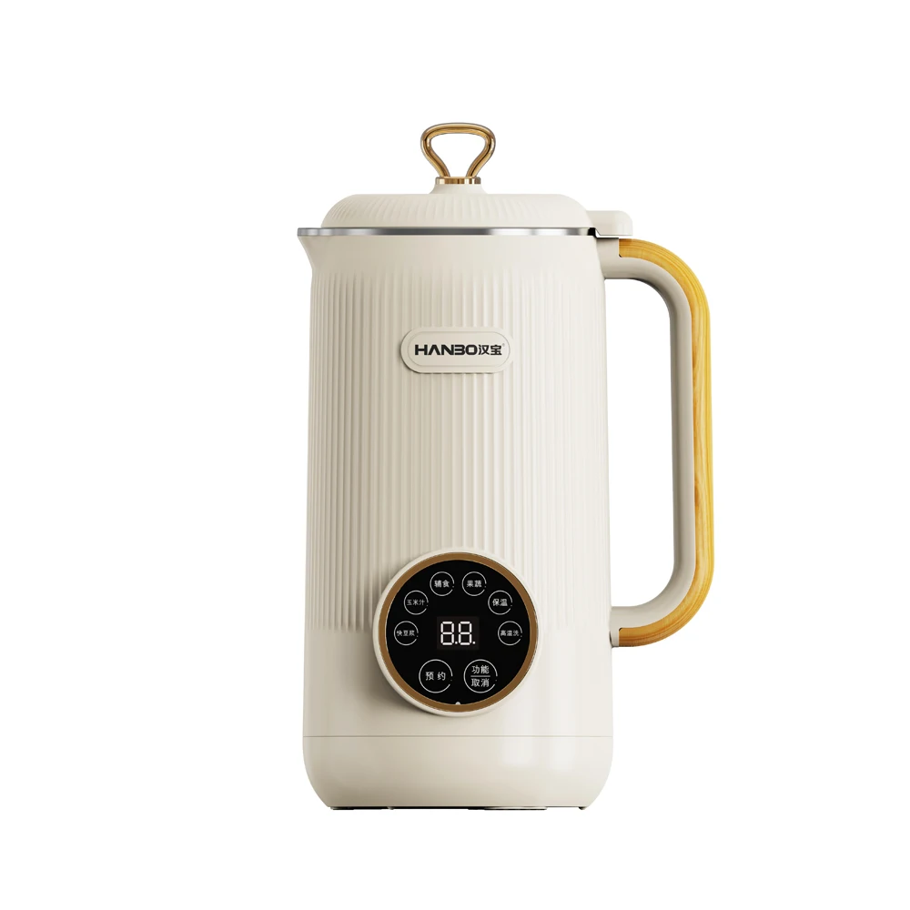 OEM ODM Multifunction Powerful Electric Soya Milk Making 600ML Heating  Soybean Milk Machines Nut Milk Maker