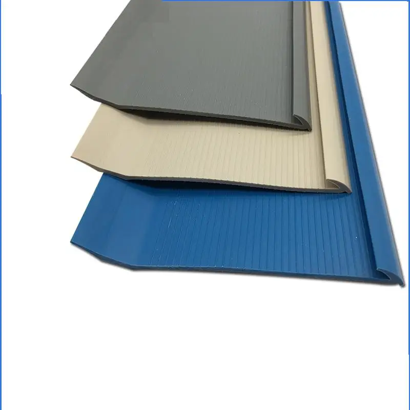 Rubber vinyl wall base trim molding