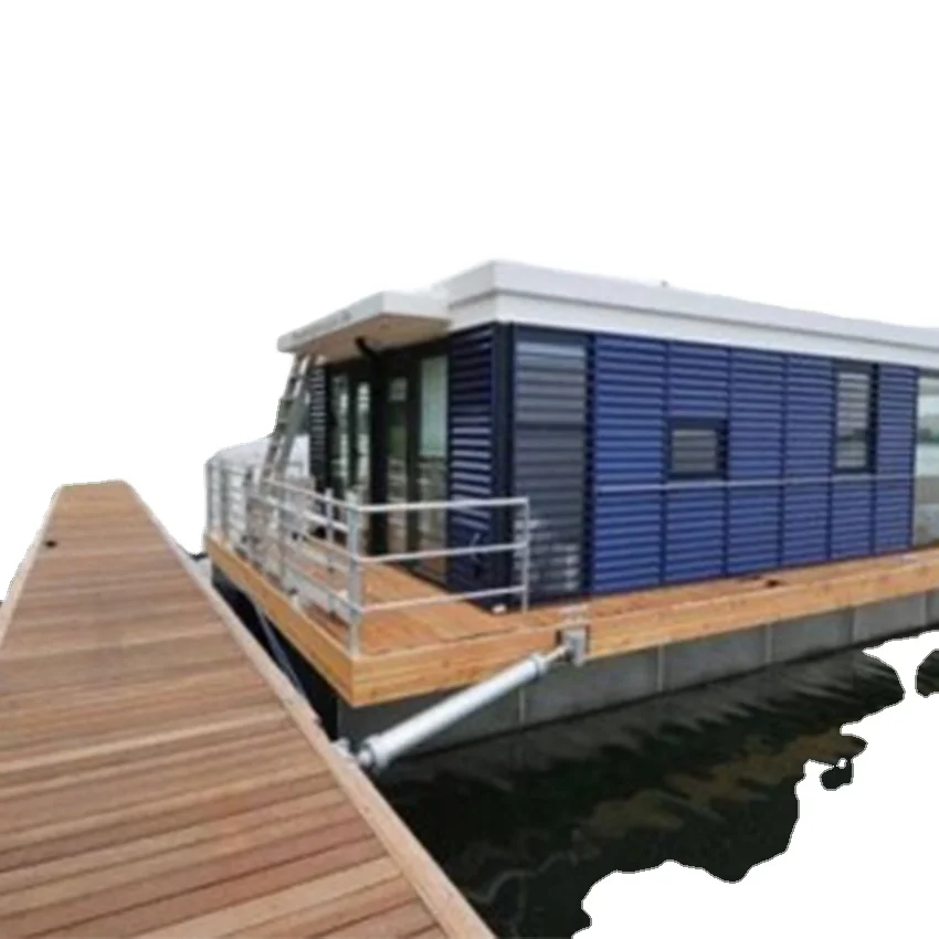 Boathouse floating cottage module house comm hotel floating house