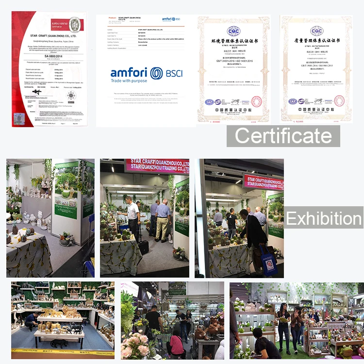 Magnesia modern cute design head planter fiberglass face flower pots for indoor and outdoor garden decoration