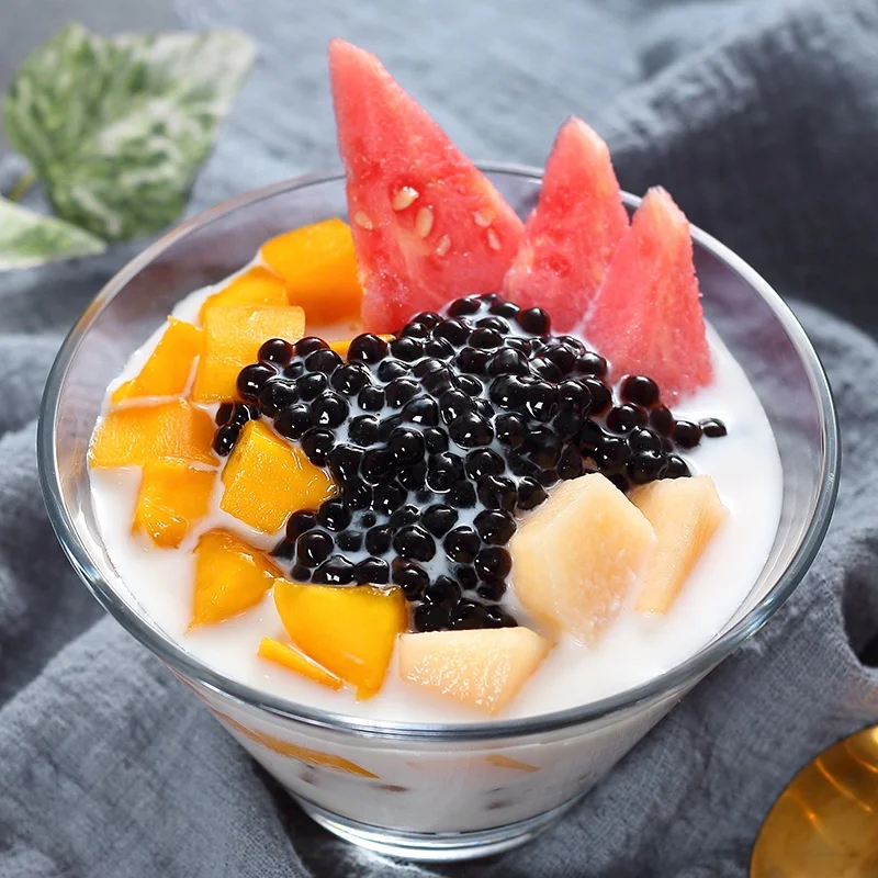 1kg Mini Black Tapioca Pearls Ball for Bubble Tea