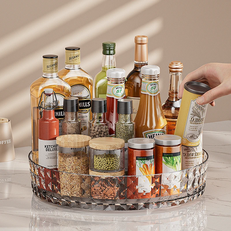 Desk Organizer 360° Rotating Storage Organizers Desktop Holder