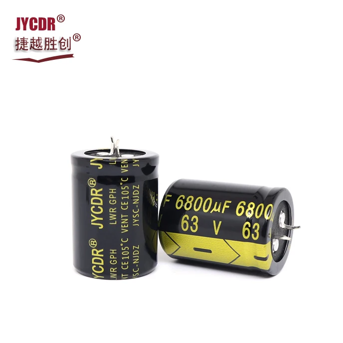 Алюминиевый электролитический конденсатор 63V6800UF JYCDR