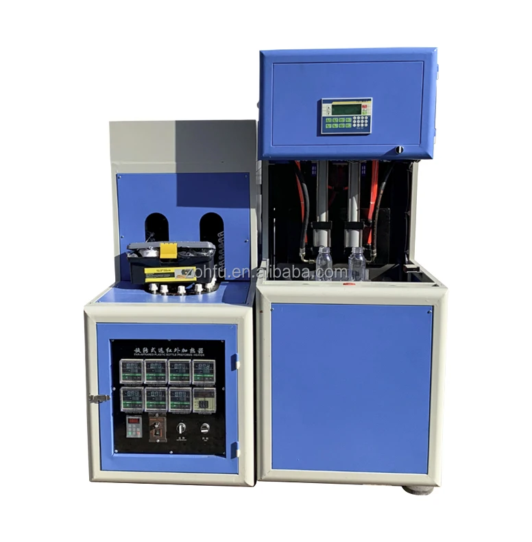 Semi automatic mineral water plastic bottle blow molding machine 20 liter pet bottle blower blowing machine