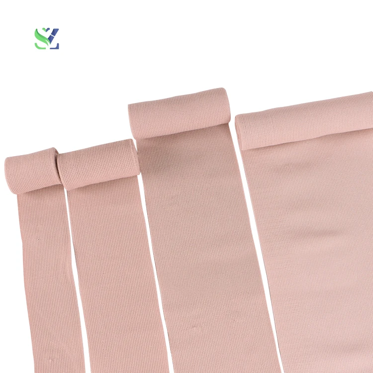 SZ 10cm*4.5m High Elastic Plain Crepe Medical Bandage Rolls Reuse Light Elastic Bandage For Injuries