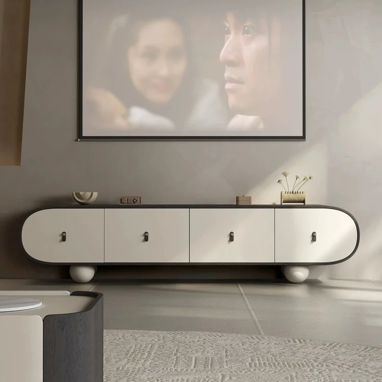 wholesale Living Room Furniture Modern Living wood Side Tea Table Home Furniture TV Cabinet Coffee Table black wood TV Stand set