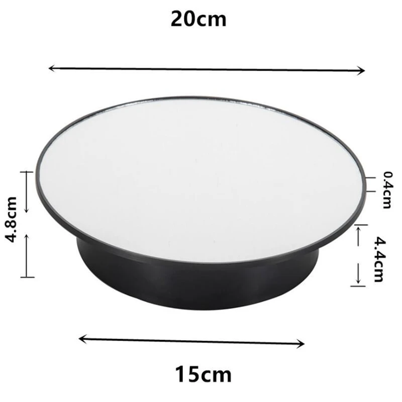 High quality  Electric turntable rotating display table stand mirror showcase for video shooting