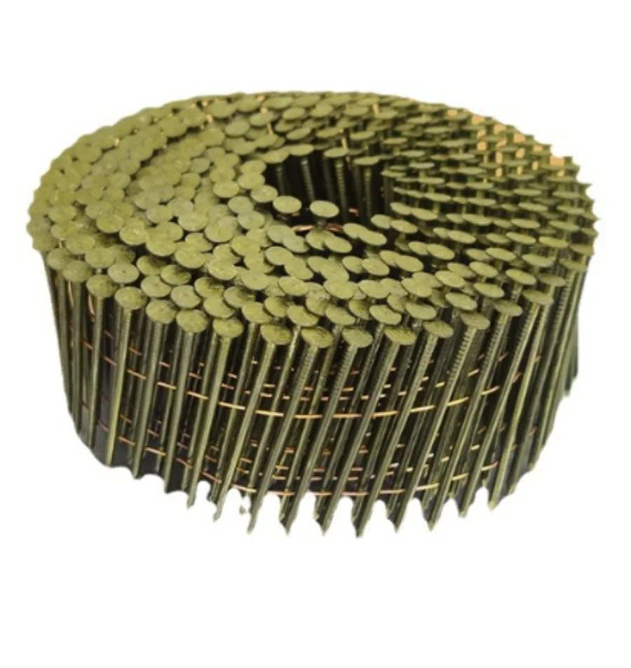 Hot Selling Bulk Coil Nails For Pallets With Good Quality For CN55 CN90 pneumatic tool 2.5x50