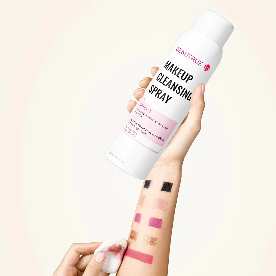 Hot Sale Vegan Superfood Antioxidant Refillable Cleanser For Deep Cleansing Pore Makeup Remover Spray