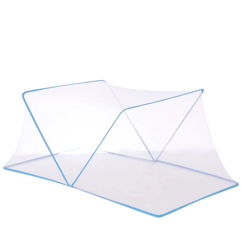 Baby child folding mosquito net with sleeping pad pillow mosquito net bed three-piece music baby mosquito cover