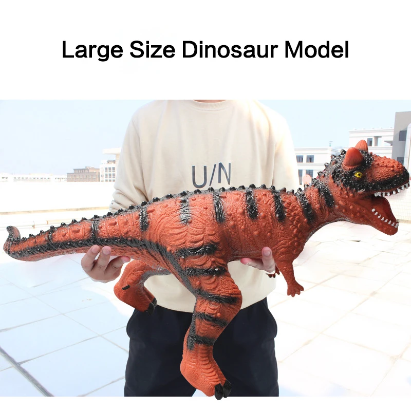 Hot Sale Plastic Rubber Dinosaurs Jurassic World Toys Realistic Big Dinosaur Model Squishy Animal Worlds Plastic Dinosaur Toys