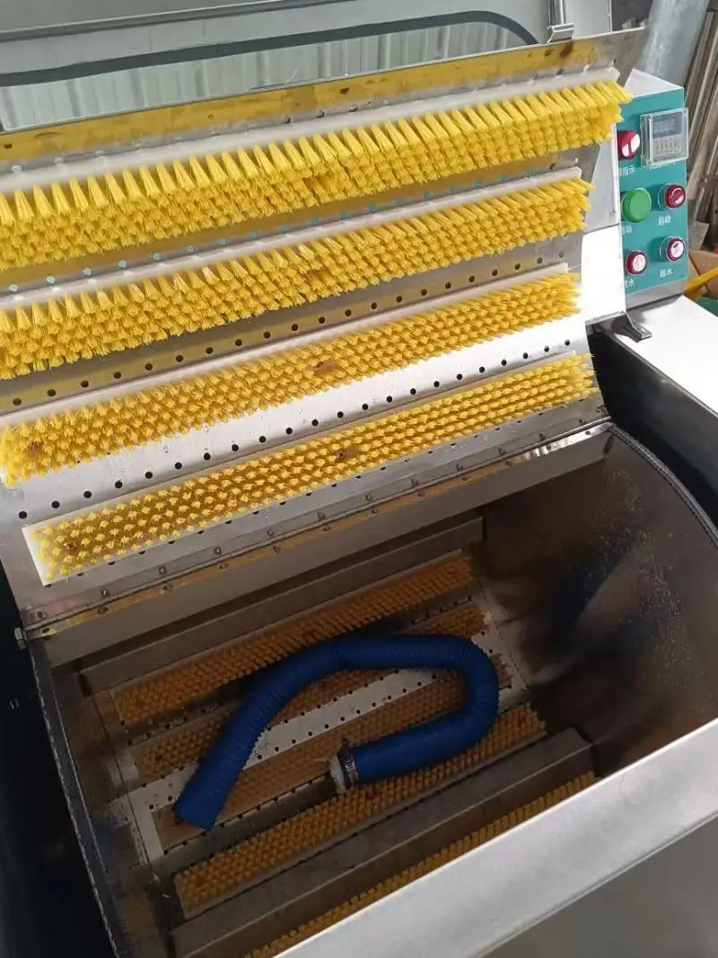 240*50 mm Lath/strip /flat White Nylon  Brush Shoe Cleaning Brush ,electric  Shoe Cleaning Machine  Yellow Strip Brush