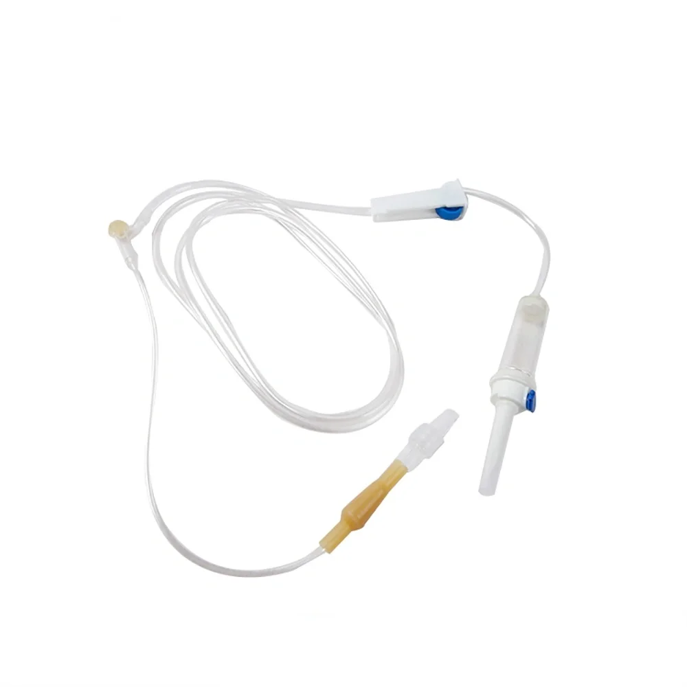 Huafu Winged Infusion Good Quality Regulator IV Set Saline Transfusion Set Butterfly Winged Infusion Giving Set