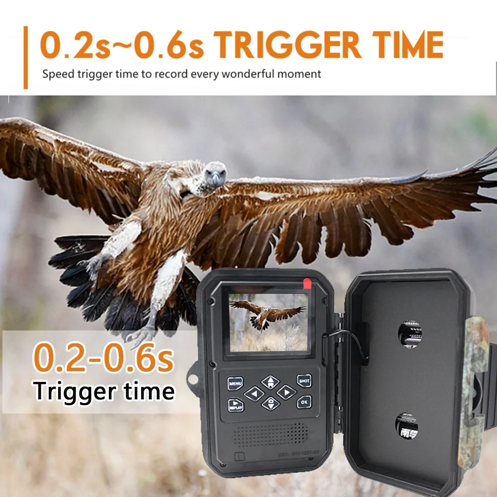 
1080P Full HD 80FT Triggering distance Outdoor Waterproof IP67 940NM Night Vision IR LED Lights Wildlife Hunting Camera 