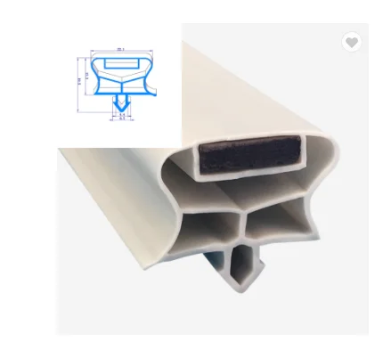 Factory best price Fridge gasket sealing strip freezer door seals Refrigerator window Magnetic PVC gasket rubber