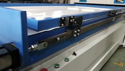 SAGA Top E260 woodworking door or cabinet Vacuum Membrane Press heating press for wood veneer and pvc