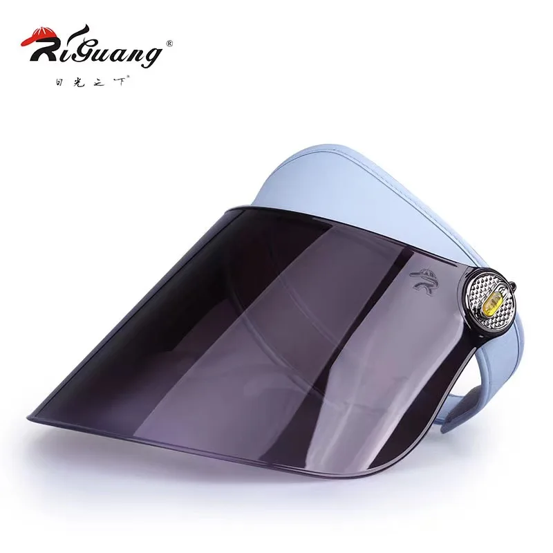 Simple grey comfortable visor