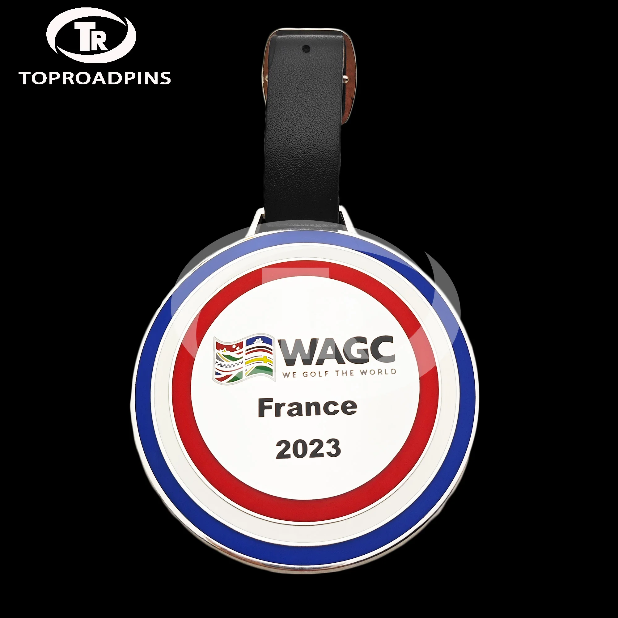 Factory Hot Selling Classic Luxury Eco Friendly Wholesale Golf Bag Tag Straps