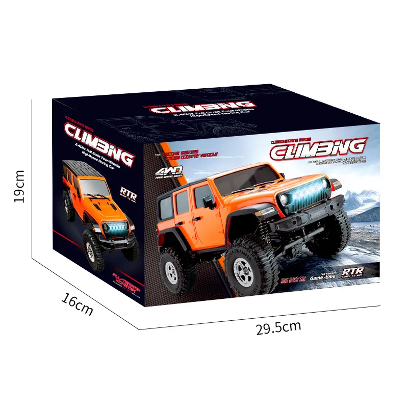 Новые модели JJRC C8801RC 1:16 по бездорожью 2 4 г 4WD для скалолазания со светодиодными фарами полноразмерная трансмиссия детей рождественские подарки