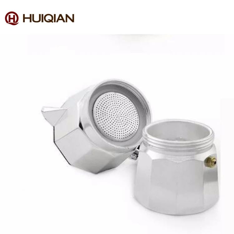 High quality 3 cup portable aluminum italian espresso coffee maker