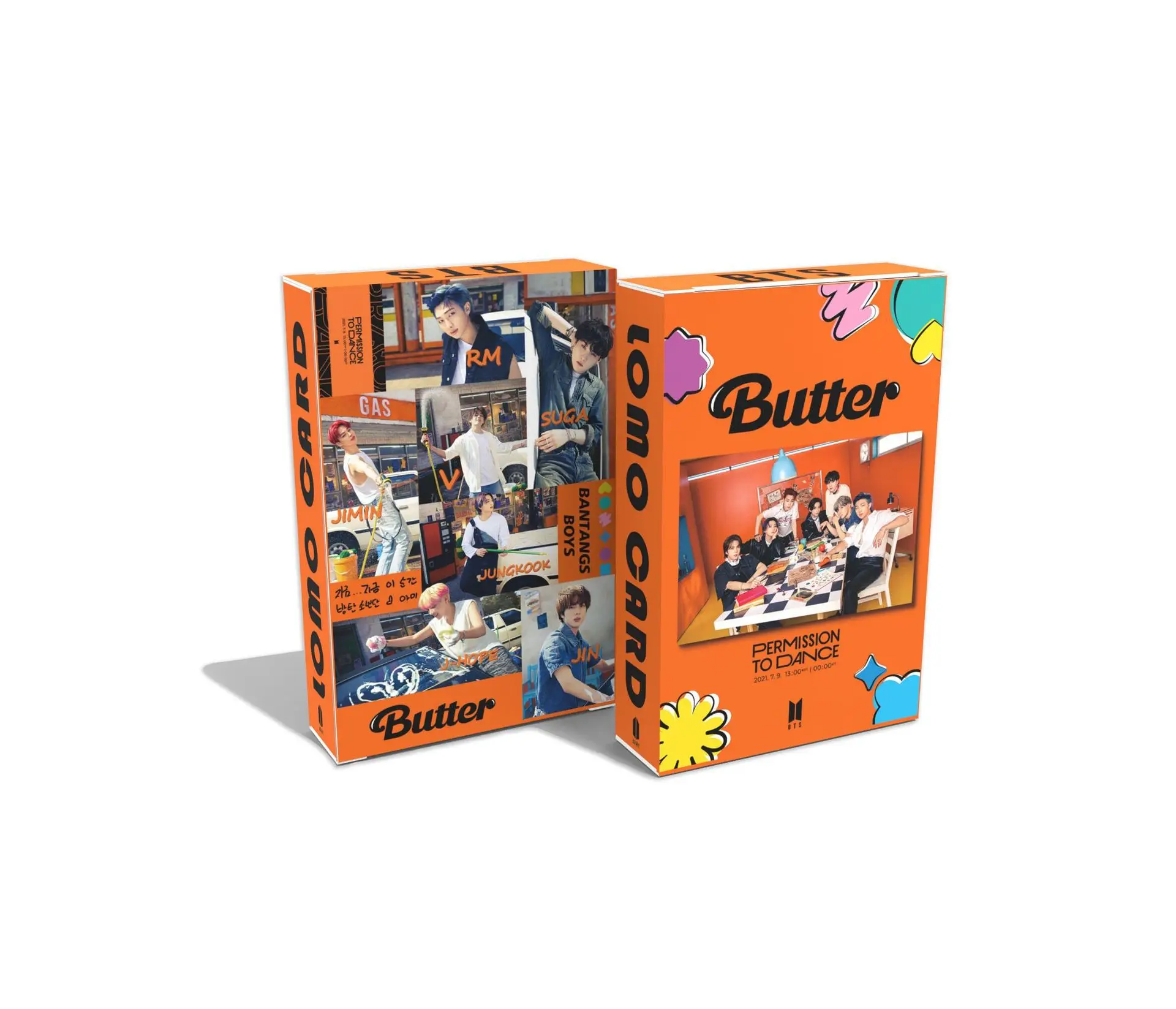 
 55Pcs Kpop Merchandise Bangtan Boys Butter Album Lomo Card Bts Postcards Photocard  