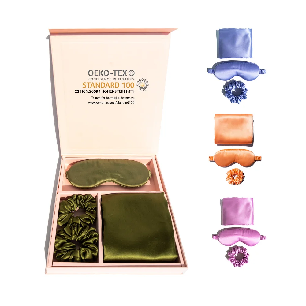 2023 High Quality 6A 100% Mulberry Silk Pillowcase Set 22mm Silk Pillowcase For Hair And Skin