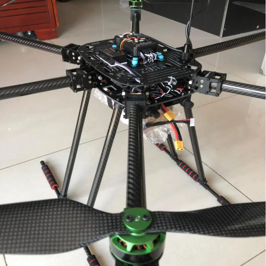 ZD850 six-axis sleeve machine is ready to fly PIX drones with 4k HD camera and gps carbon fiber frame