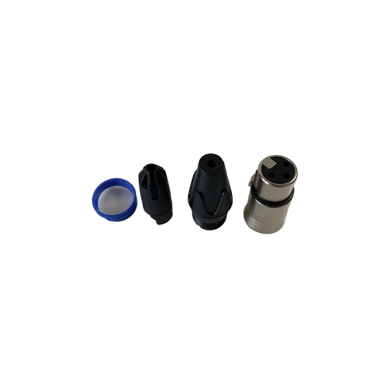 Xlr Connector Audio Plug Microphone Plug 3 Pin Speaker Connector Male & Female Colour Mic Connector