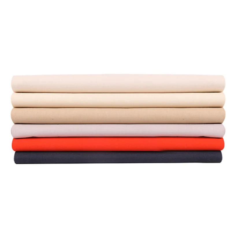 58 Inch Width 45S Density 133/72 110 GSM 2/1 TC Fabric 80 Polyester/20 Cotton Twill Pocketing Fabrics