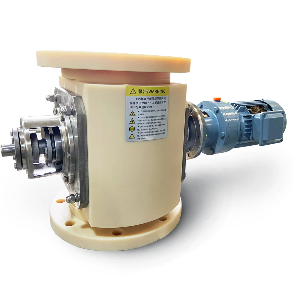 Star unloader DN200 type feeder normal temperature nylon stainless steel off fan ash unloading valve