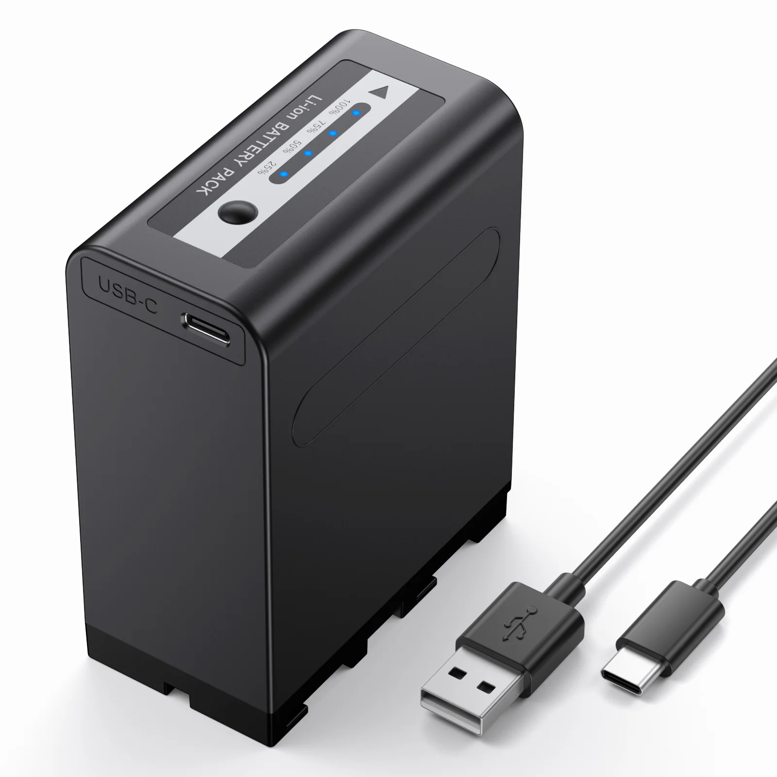 Camera NP-F970 10000mAh 7.2v Digital USB Rechargeable Lithium ion Battery For Sony NPF F550 F970 F980 F750 F950 F960 F930