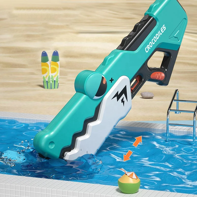 Пляжный песочный игрушечный садовый Электрический водяной пистолет высокого давления
