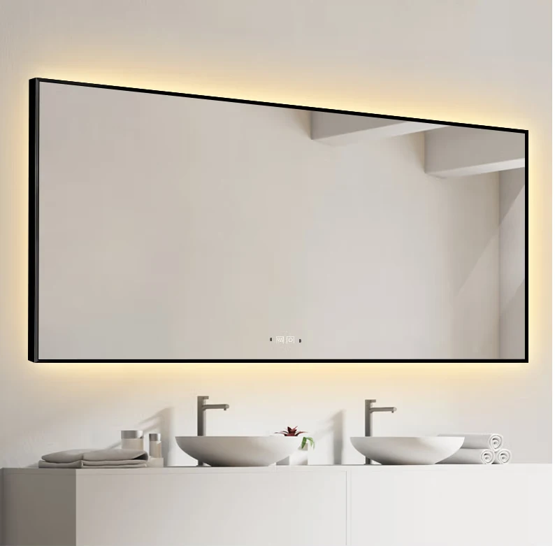 6063 6061 прямоугольная квадратная зеркальная рама матовый анодированный цветной Алюминиевый металлический экструдированный каркас профили