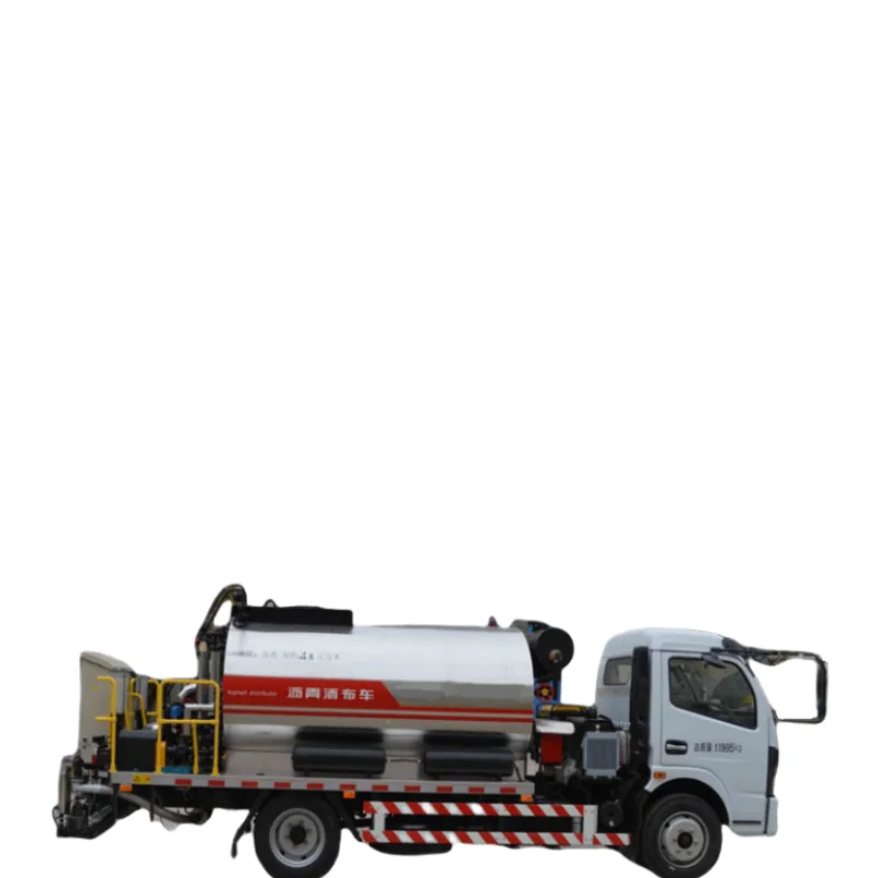 High Efficiency Bitumen Sprayer Machine New Construction Machinery with Engine and PLC Core Components 1 Year Warranty