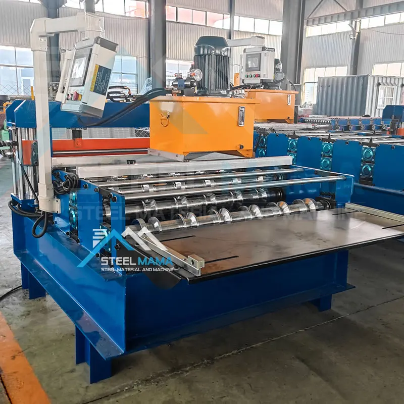 Hot Sales Easy to Operate Automatic Hydraulic Metal Roof Sheet Crimping Roll Forming Making Machine