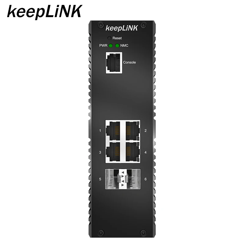 High Level FCC Class A Industrial 4 gigabit poe with 2 sfp layer 2 management Ethernet switch OEM ODM