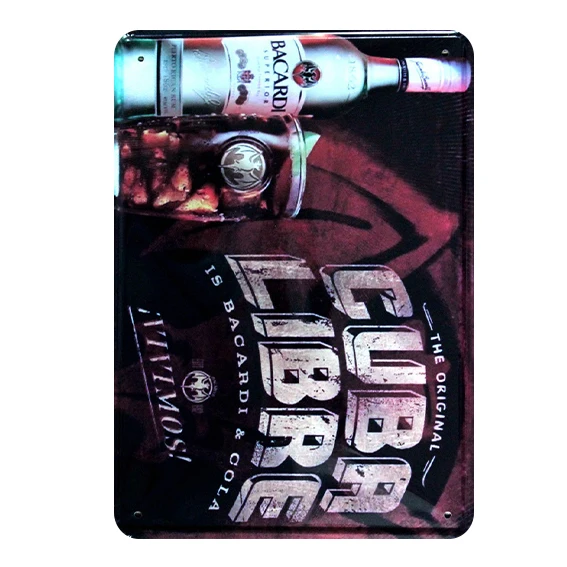 retro vintage bar craft beer tin metal signs new wall decoration in beer bar