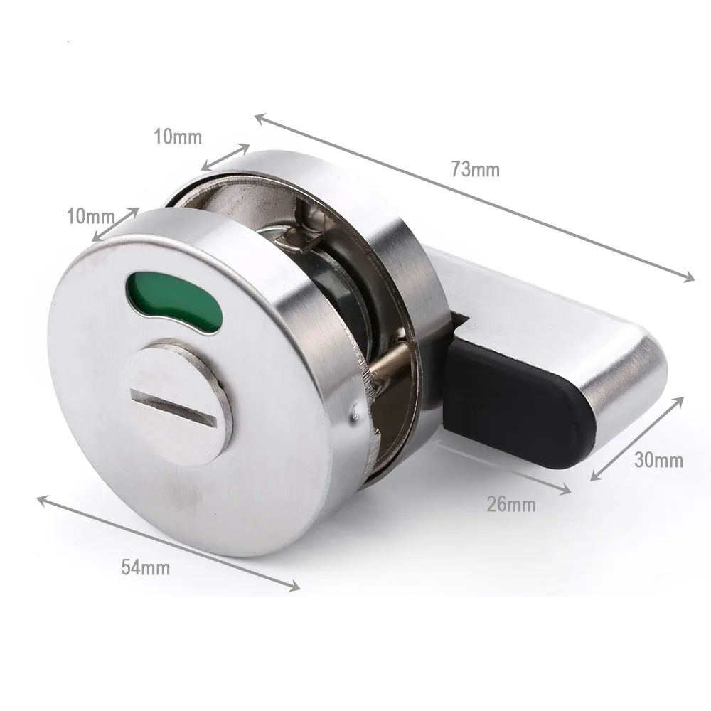 Aogao 30-2 stainless steel 304 bathroom door lock with indicator