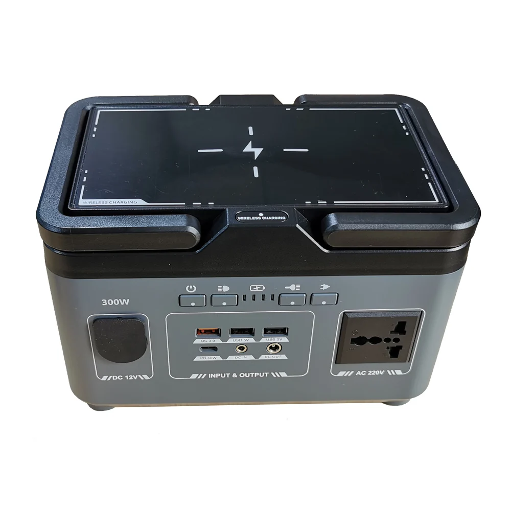 Outdoor Energy Storage System Portable Rechargeable Electric Solar Generator Power Station for Camping RV Traveling