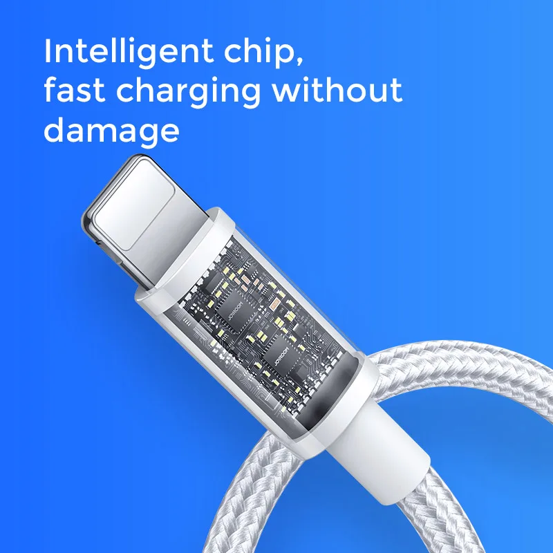 
JOYROOM NewS-1024M5 1M nylon 2.4A PD Charging Data Cable 