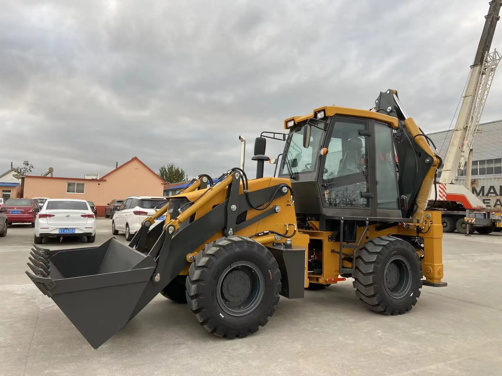 Liondi Building construction shovel truck Loader Backhoe Loader Price