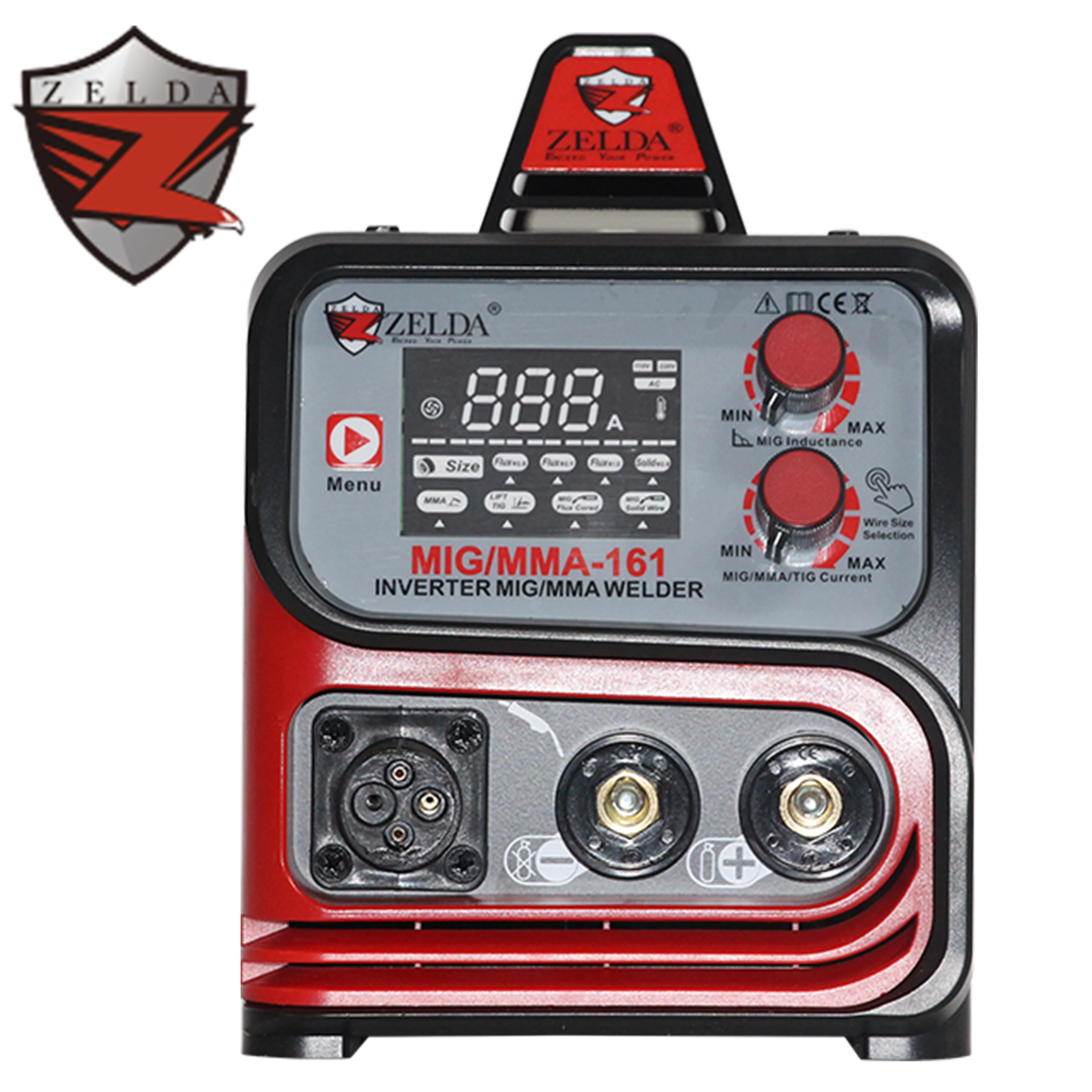 Tig co2 mig ZELDA экономичный Многофункциональный 3 в 1 MIG MAG Лифт TIG 161A газовый сварочный аппарат