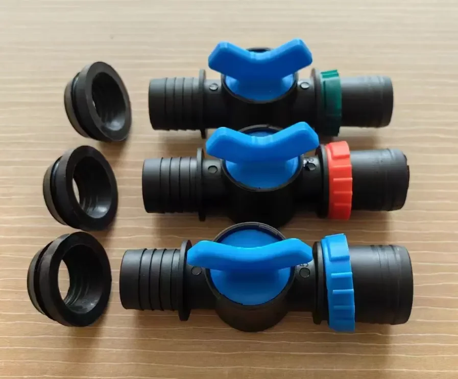 agriculture irrigation plastic offtake valve for ldpe hdpe pipe