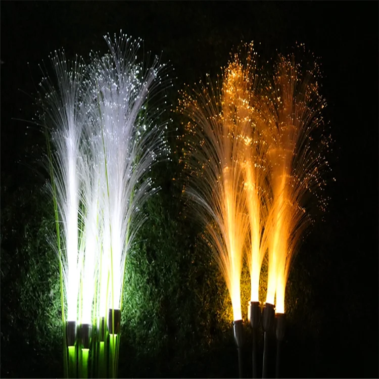LED Luminous Reed Spike Lamps Ground Insert Reed Lamps Outdoor Waterproof Decorative Garden Lawn Park Pathway Landscape