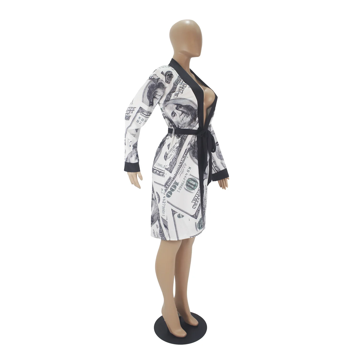 Wholesale women dressing gown womens sexy money robes