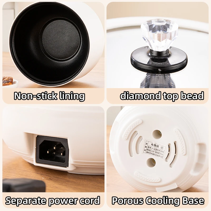 YUEDISI Custom Household Electric Skillet Cooking Pot Steam Non Stick Smart Rice Electric Cooker