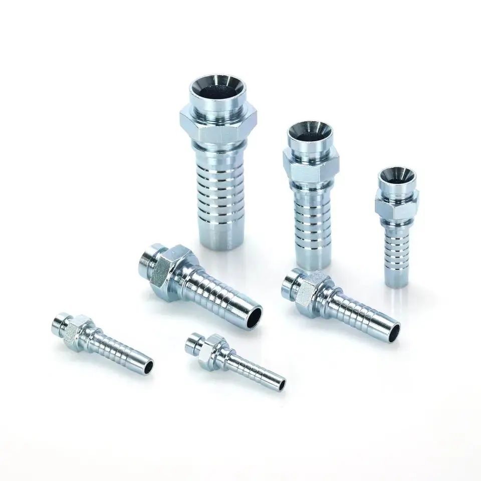 Factory direct sales Female threaded coupling Hydraulic Hose Crimp high-pressure hose fitting