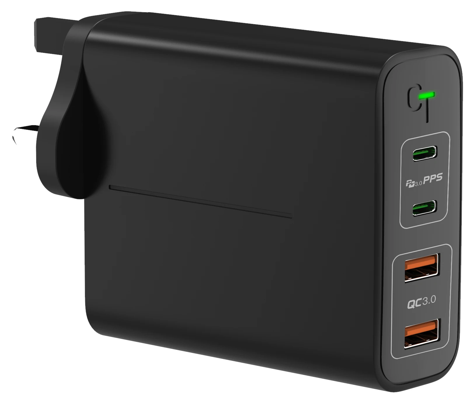 150w gan wall charger quick 4 in 1 usb type-c adapter super fast charging original for macbook ipad iphone 14 13