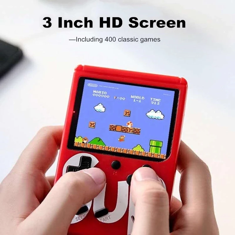 Good quality 400 IN 1 3.0 Inch portable retro handheld video game console